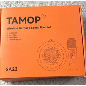 Wireless Karaoke Sound Machine*Night Mood Light*White Noise Mic/Speaker*SA22*NIB